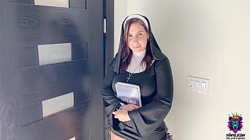 Big Ass Devoted Nun With Huge Tits Will Do Anything To Save A Soul