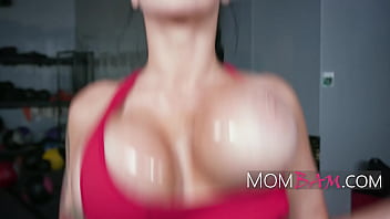 MILF With Huge Tits Like Her Protein Shake Organic