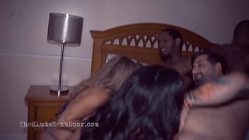 Moms Like Partying With Big Black Dicks Orgy