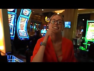 Sexy Amateur Milf Picks Up At The Casino, Fucks Him And Leaves