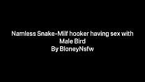 Namless Snake Milf Hooker Having Sex With Male Bird