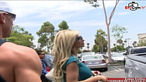 Blonde Milf With Big Tits Picked Up At The Street For Sex